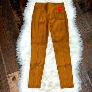 Stylish Faux Suede Leggings